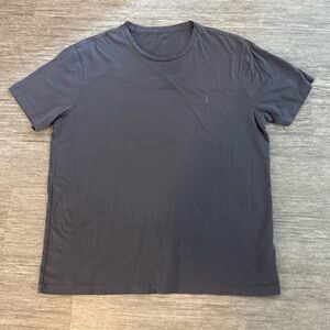All Saints Dark Blue Short Sleeve Tee